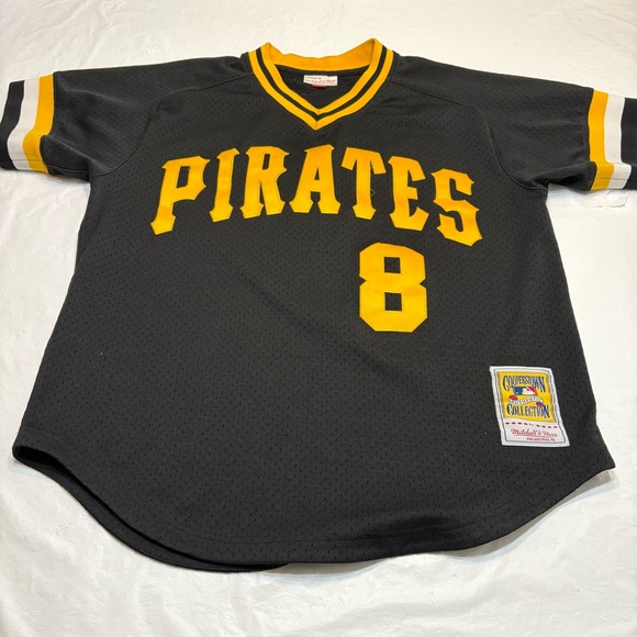Mitchell & Ness Pittsburgh Pirates Willie Stargell #8 Throwback Jersey Men’s L - Picture 1 of 11